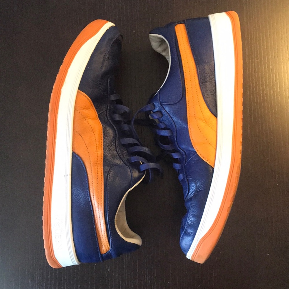 ALEXANDER MCQUEEN X PUMA Men's Leather Sneakers